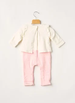Combi-pantalon 3 Pommes Rose