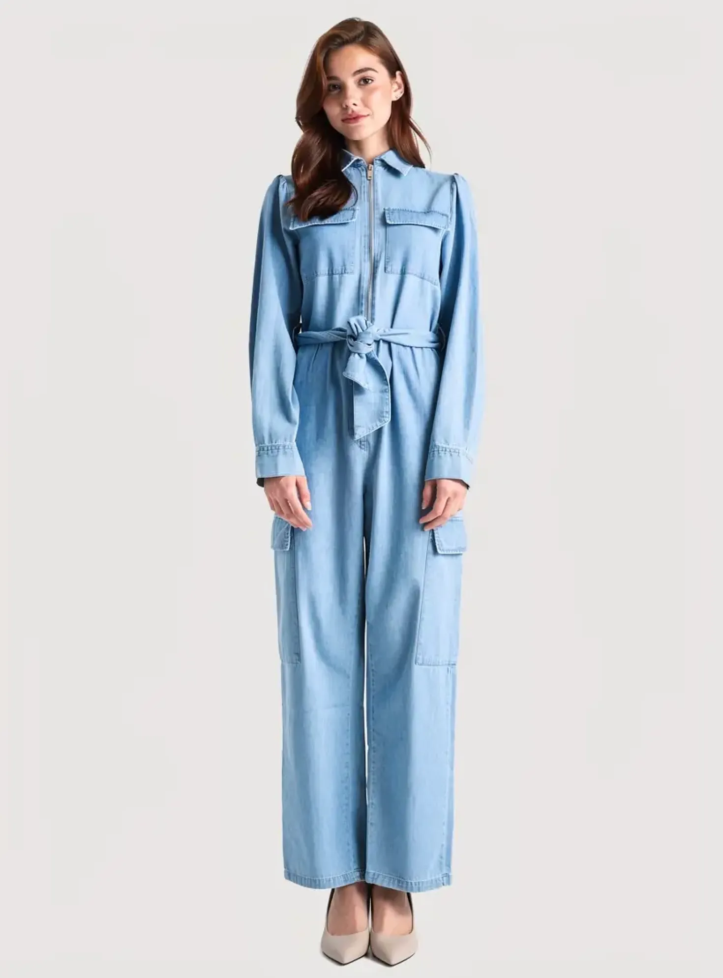 Combi-pantalon Riani Bleu Manches Longues