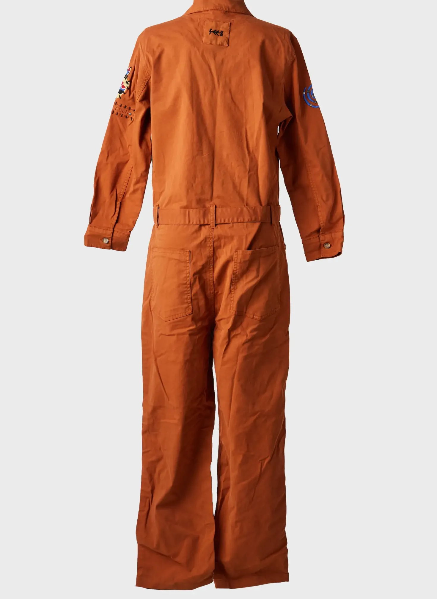 Combi-pantalon Rose Garden Marron Manches Longues
