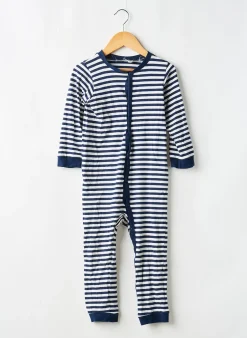 Combi-pantalon Sans Marque Bleu Manches Longues