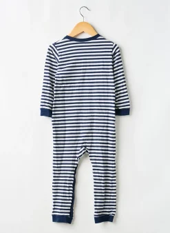 Combi-pantalon Sans Marque Bleu Manches Longues