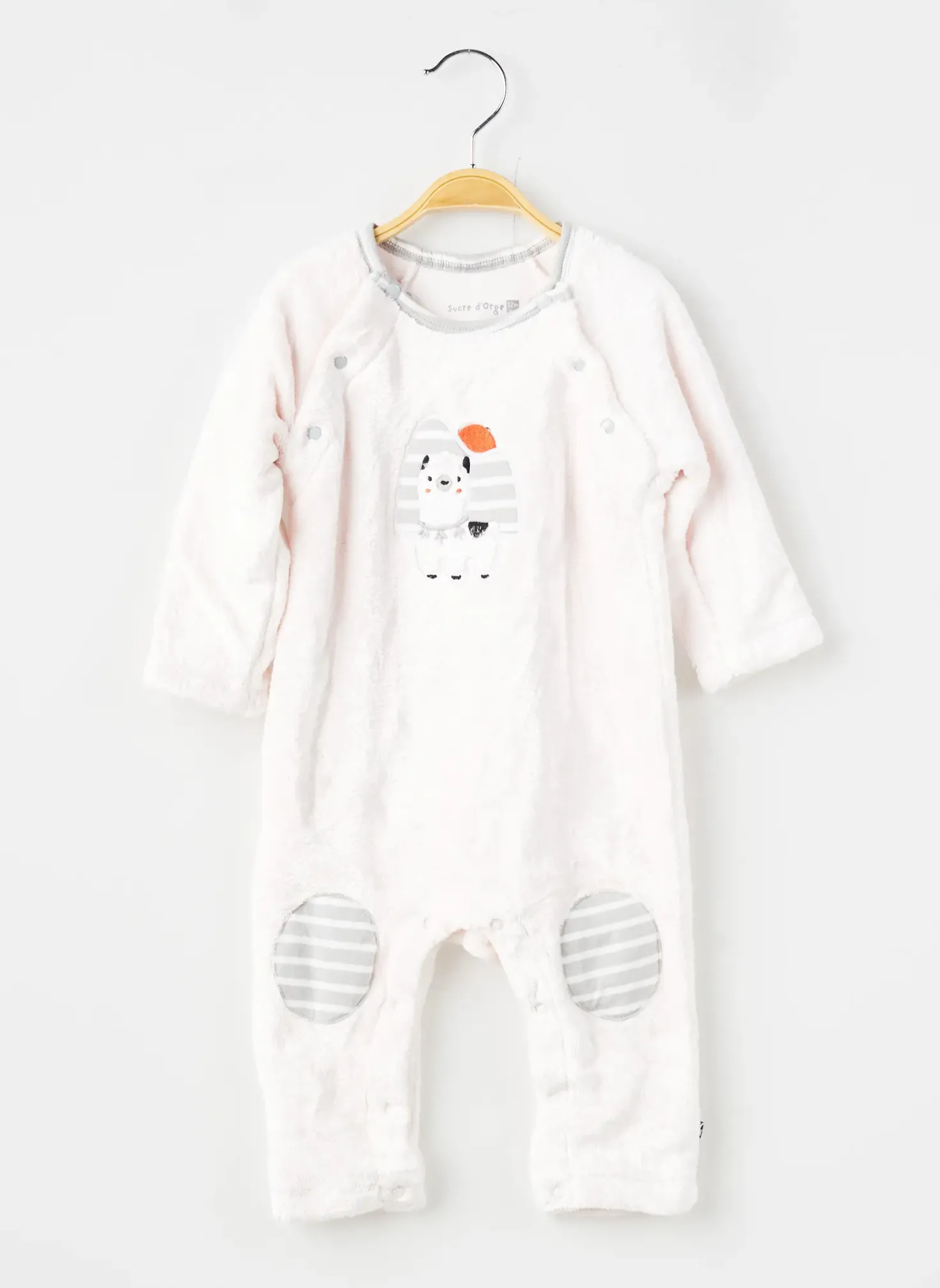 Combi-pantalon Sucre D'orge Blanc Manches Longues