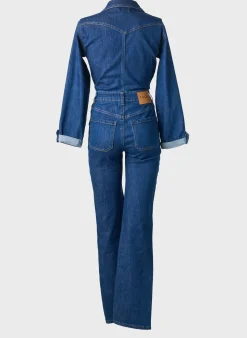 Combi-pantalon Toxik3 Bleu Manches Longues