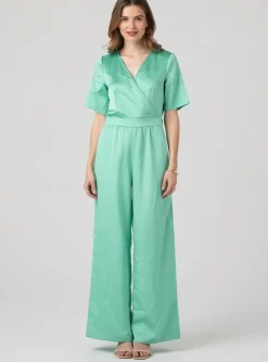 Combi-pantalon Vero Moda Vert