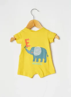 Combishort Boboli Jaune Manches Courtes