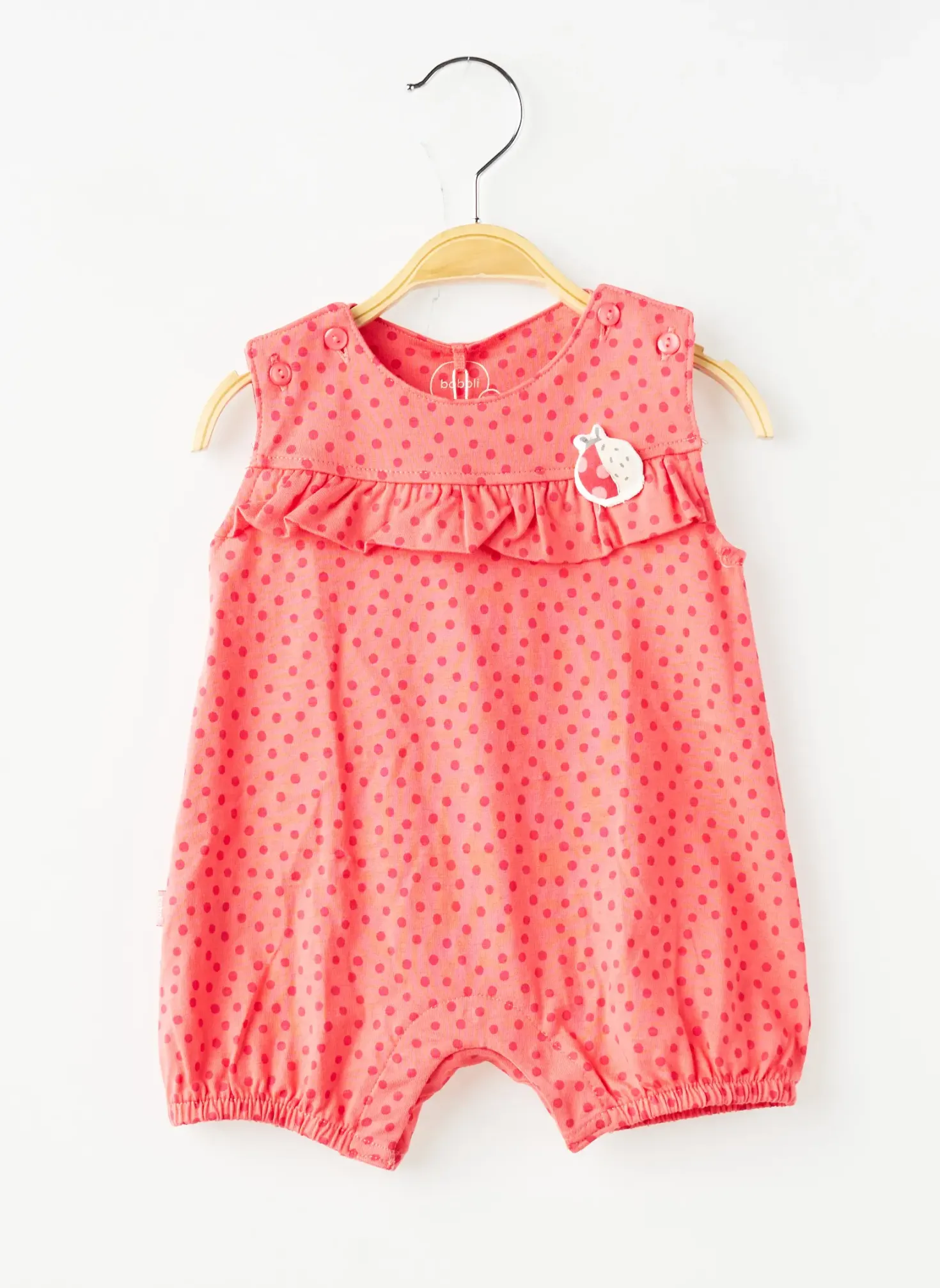 Combishort Boboli Rouge Sans Manche