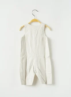 Combishort Grain De Blé Gris Sans Manche