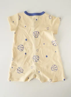 Combishort Hello Elaé Beige Manches Courtes