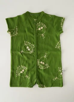 Combishort Hello Elaé Vert Manches Courtes