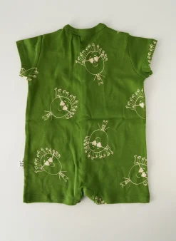 Combishort Hello Elaé Vert Manches Courtes
