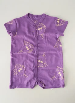 Combishort Hello Elaé Violet Manches Courtes