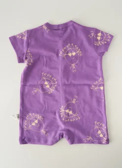 Combishort Hello Elaé Violet Manches Courtes