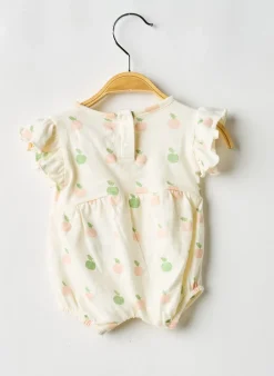 Combishort Les Petites Choses Beige Manches Courtes
