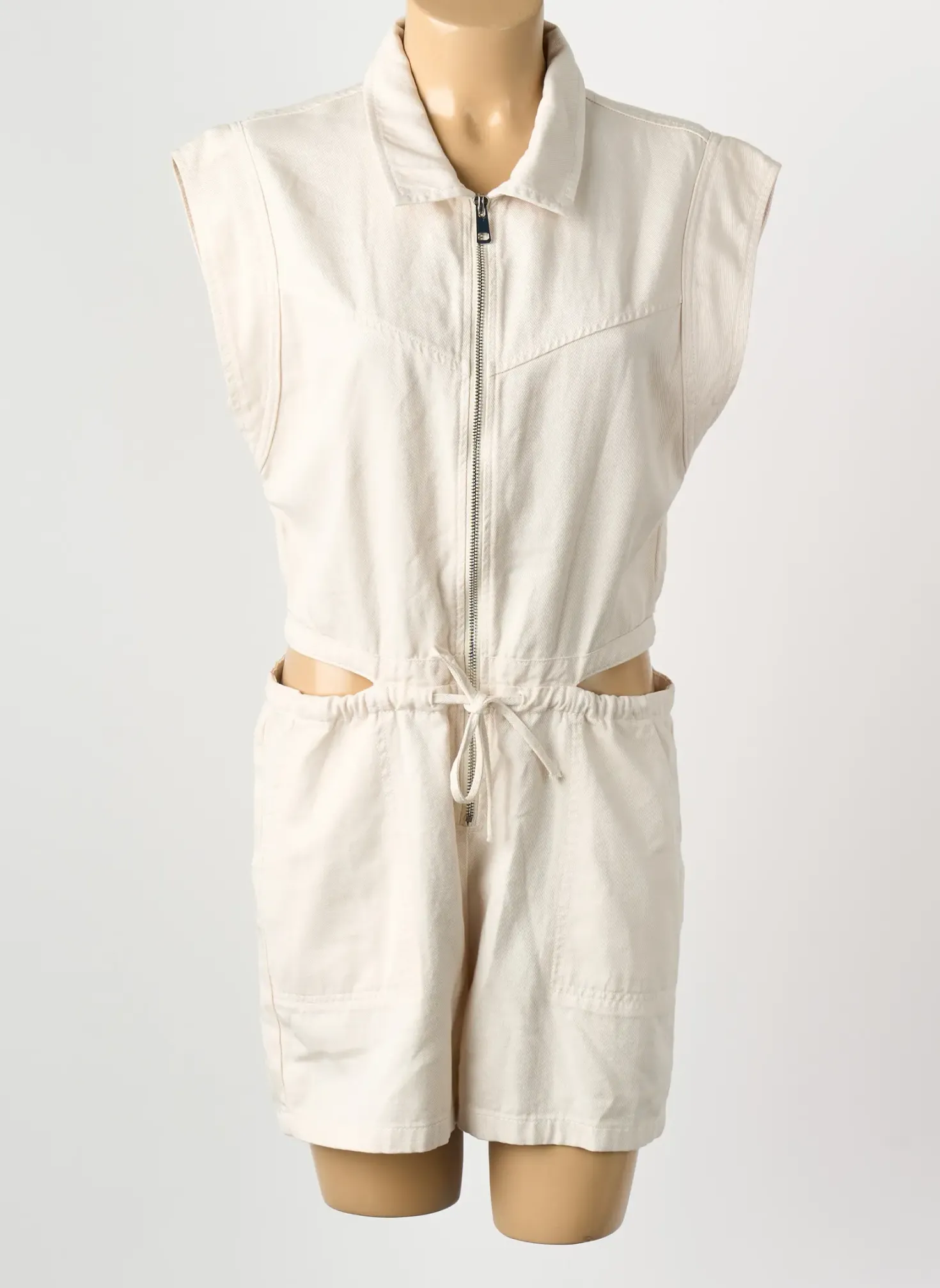 Combishort Morgan Blanc