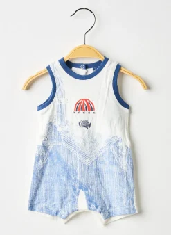Combishort 3 Pommes Blanc Sans Manche