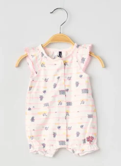 Combishort 3 Pommes Blanc Sans Manche