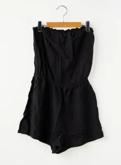 Combishort Sans Marque Noir Sans Manche