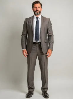 Costume De Ville Hugo Boss Gris