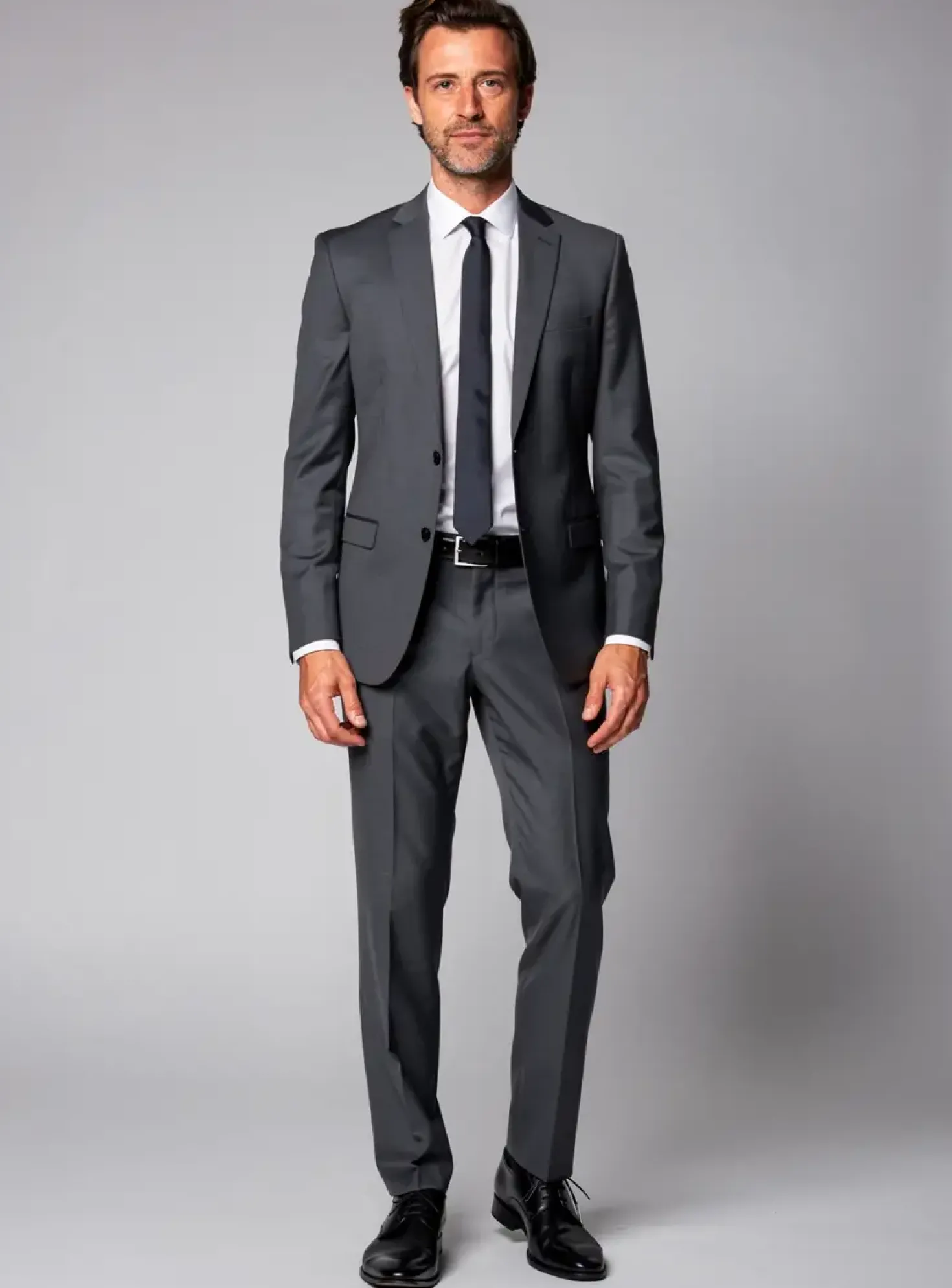 Costume De Ville Partner's Gris