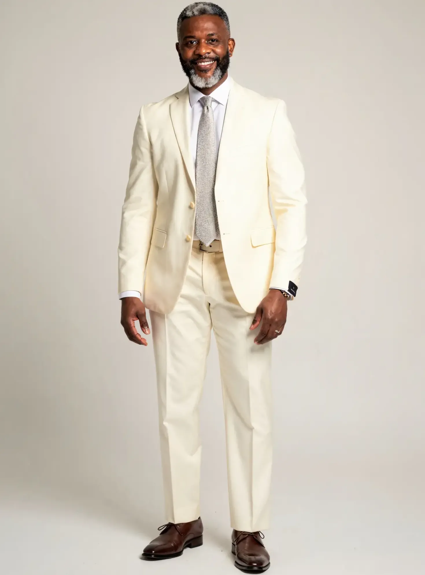 Costume De Ville Scabal Beige
