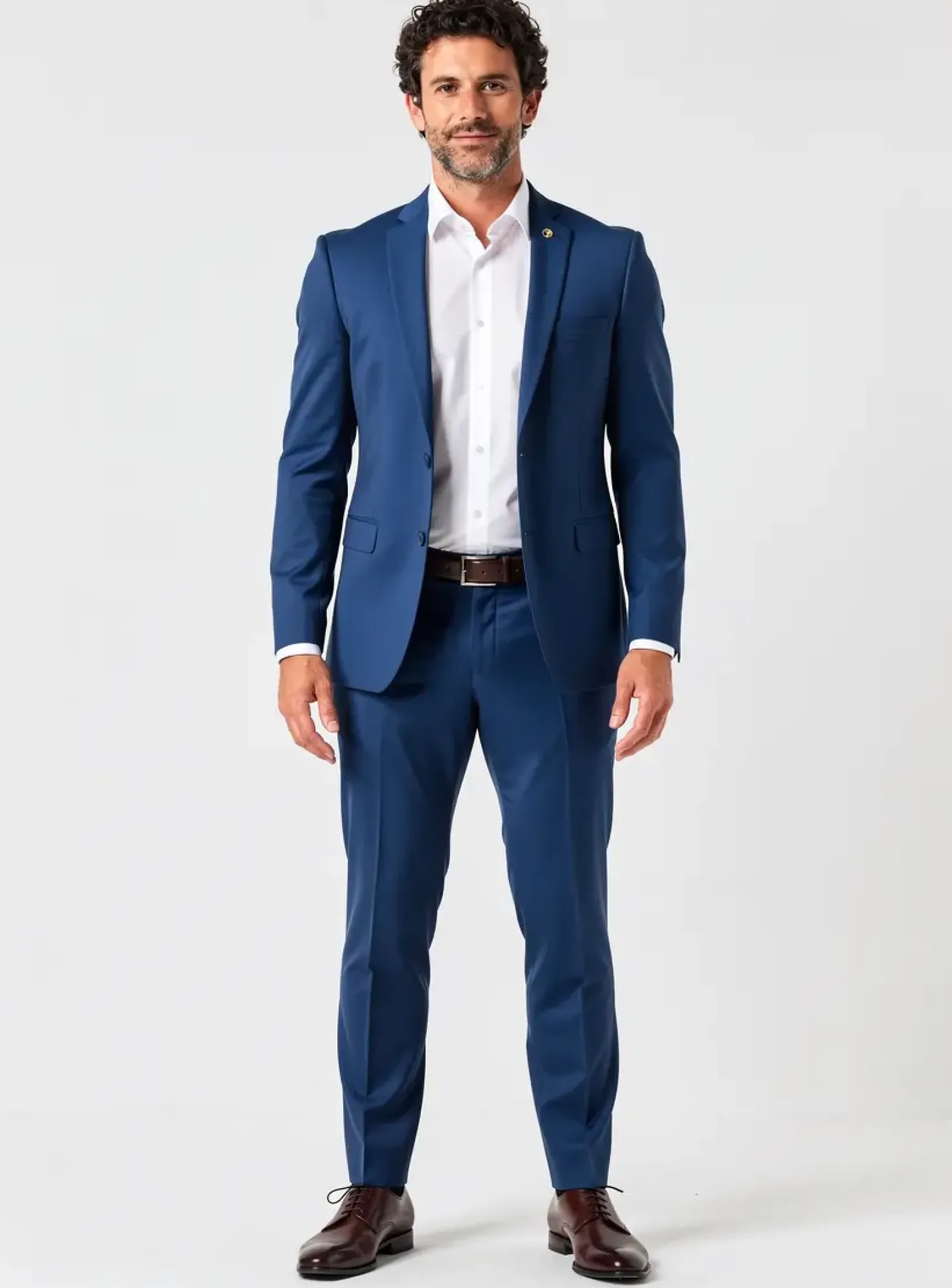 Costume De Ville Thomas Goodwin Bleu