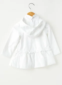 Coupe-vent Boboli Blanc A Capuche