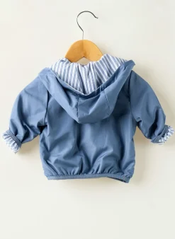 Coupe-vent Mayoral Bleu A Capuche