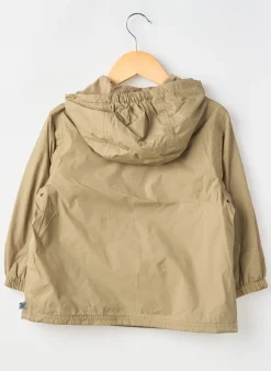 Coupe-vent Petit Bateau Vert A Capuche