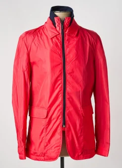 Coupe-vent Pierre Talamon Rouge Sans Capuche