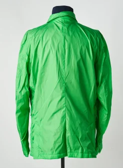 Coupe-vent Pierre Talamon Vert Sans Capuche