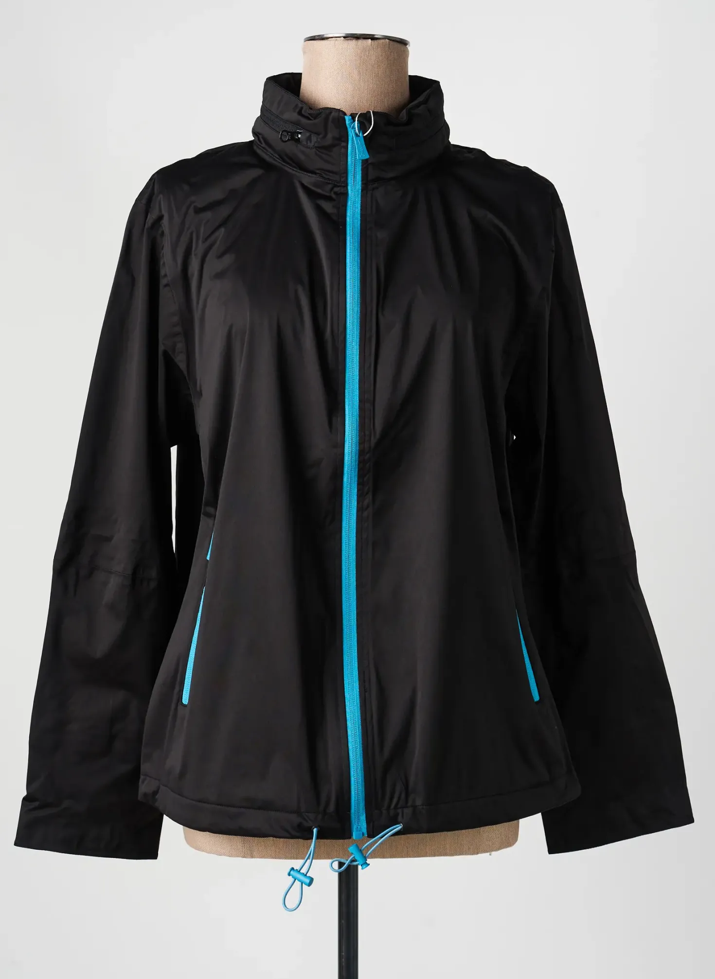 Coupe-vent Sheego Noir A Capuche