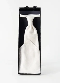 Cravate Barutti Blanc
