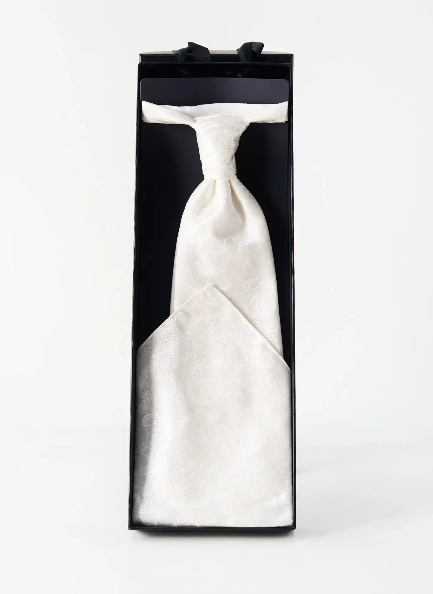 Cravate Barutti Blanc