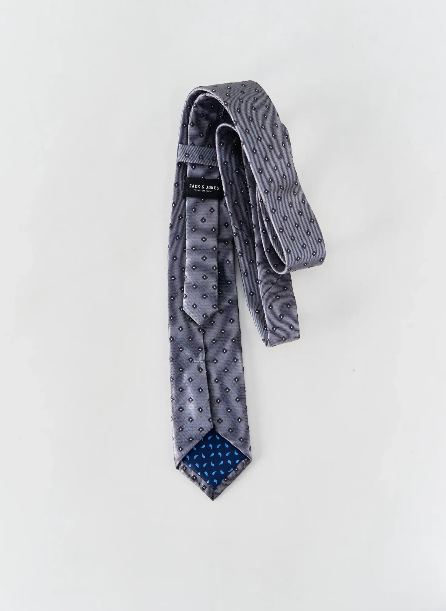 Cravate Jack & Jones Gris