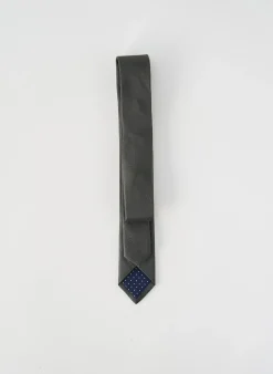 Cravate Selected Gris