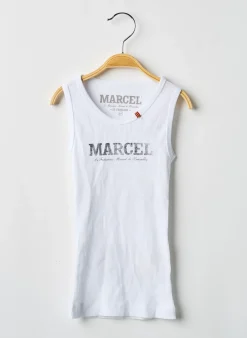 Débardeur Le Fabuleux Marcel De Bruxelles Blanc