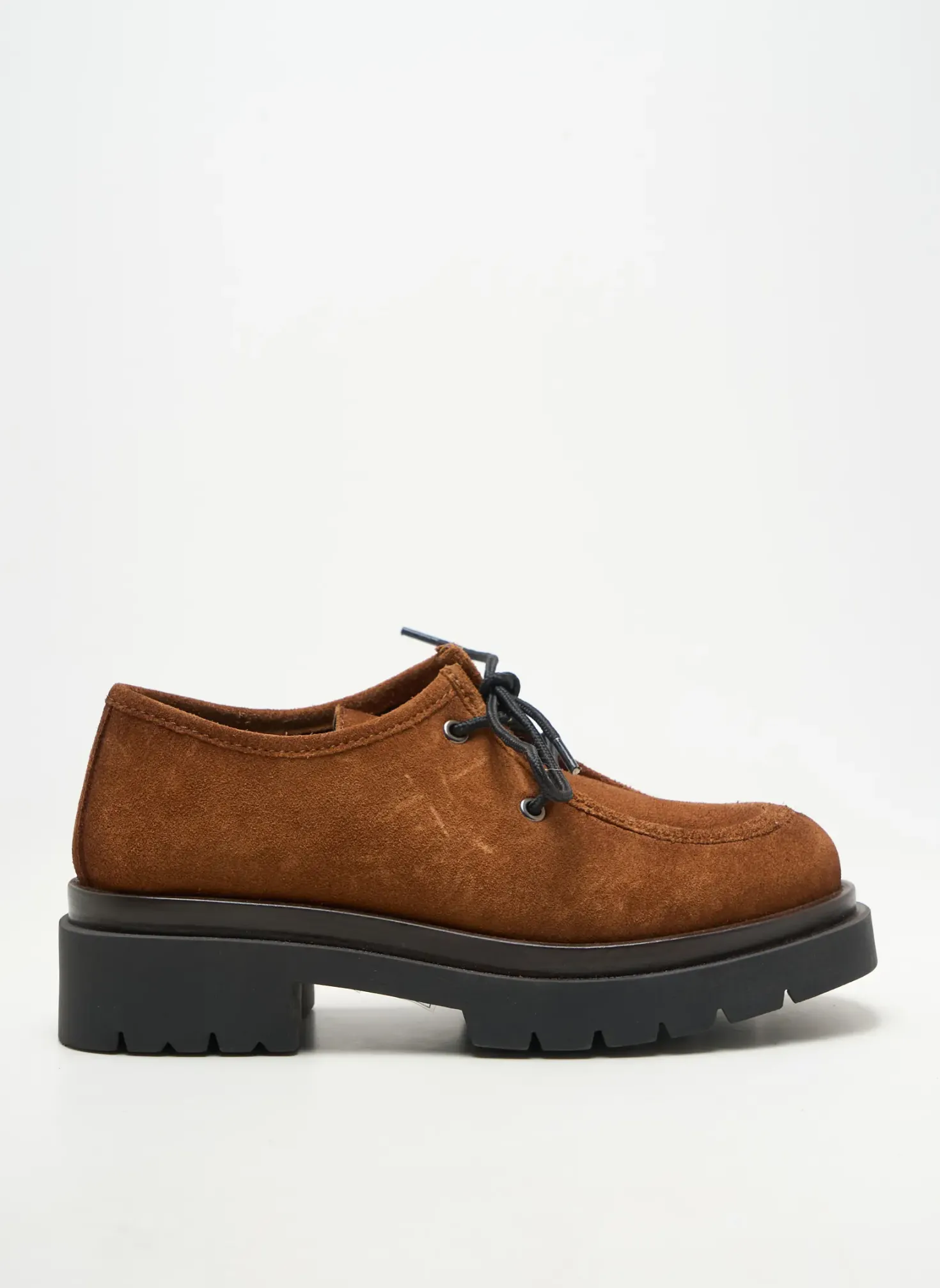 Derbies Alisa Bianchini Marron Talon De 4 À 6cm