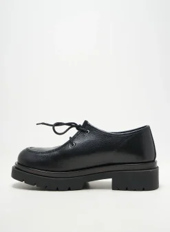Derbies Alisa Bianchini Noir Talon De 4 À 6cm