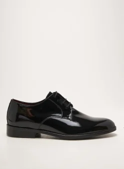Derbies Antica Cuoieria Noir Talon Bas