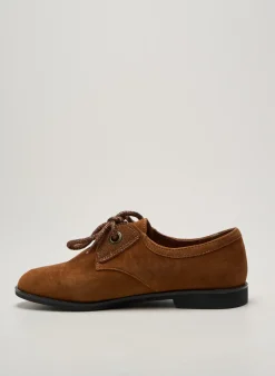 Derbies Armistice Marron Talon Plat Jusqu'à 3cm
