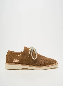 Derbies Armistice Marron Talon Plat Jusqu'à 3cm