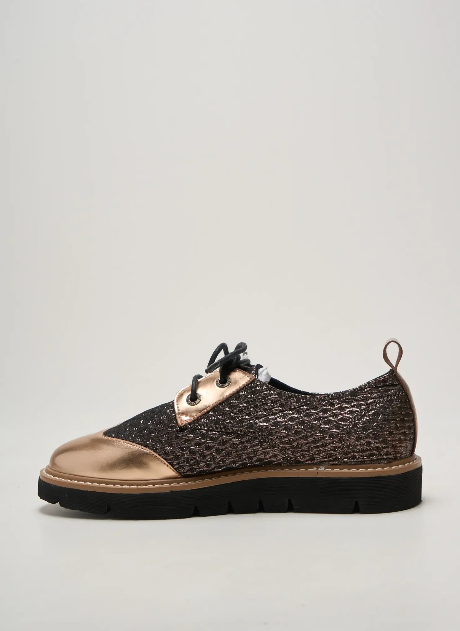 Derbies Armistice Rose Talon Plat Jusqu'à 3cm