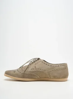 Derbies Base London Beige Bout Rond