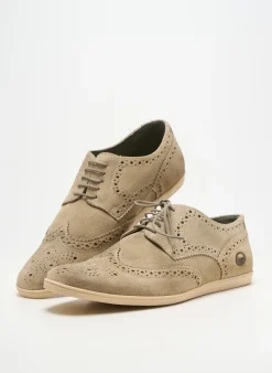 Derbies Base London Vert Bout Rond