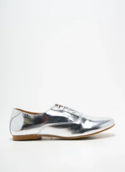 Derbies Bella Storia Argent Talon Plat Jusqu'à 3cm