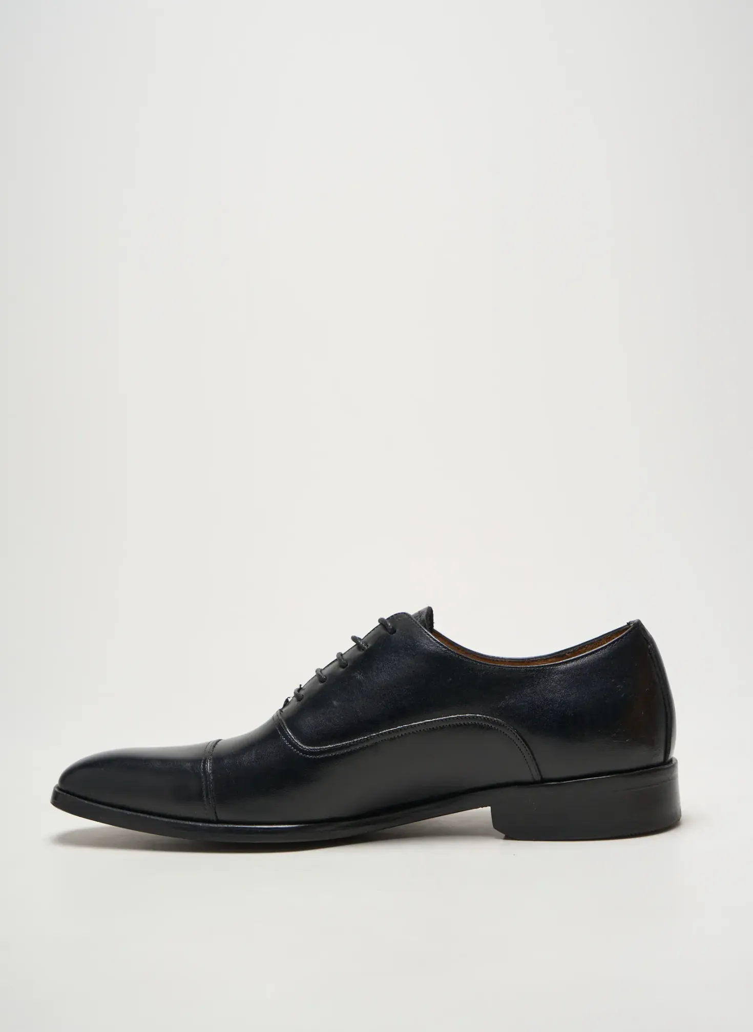Derbies Broxton Noir Talon Bas