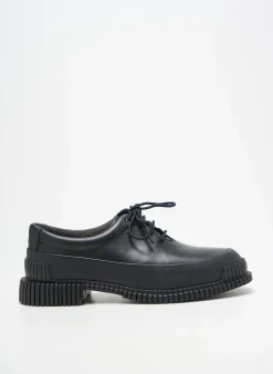 Derbies Camper Noir Talon Plat Jusqu'à 3cm