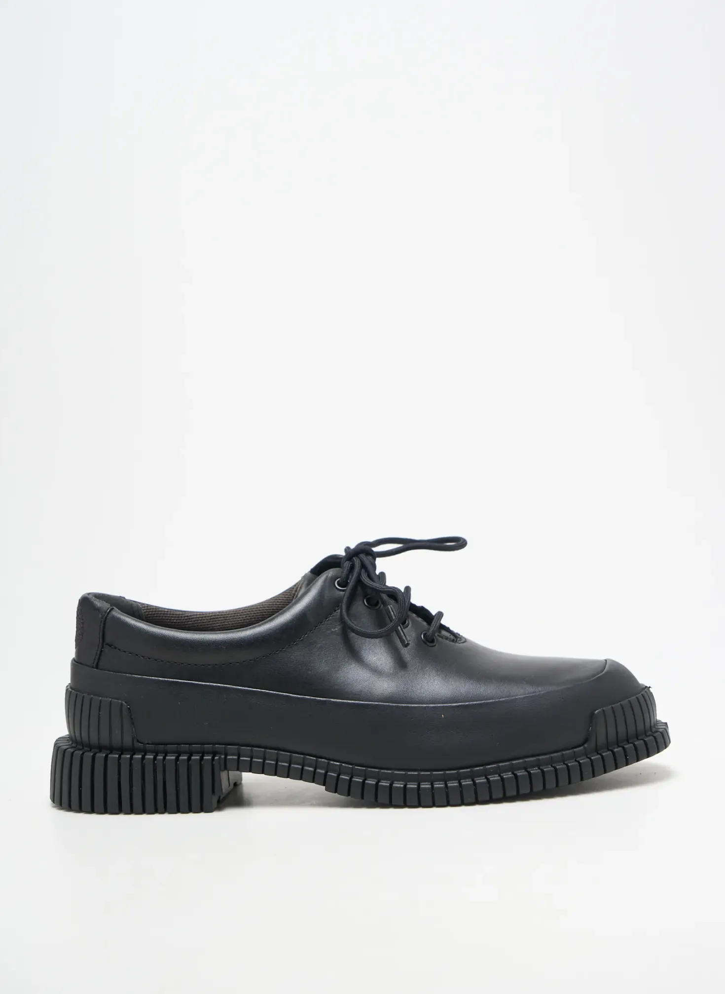 Derbies Camper Noir Talon Plat Jusqu'à 3cm