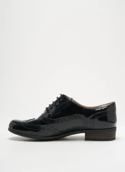 Derbies Clarks Noir Talon Plat Jusqu'à 3cm