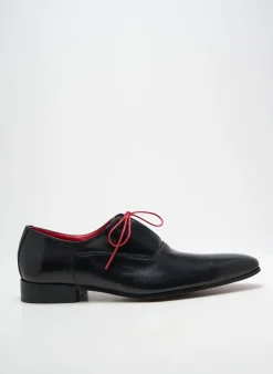 Derbies Edouard De Seine Noir Talon Bas